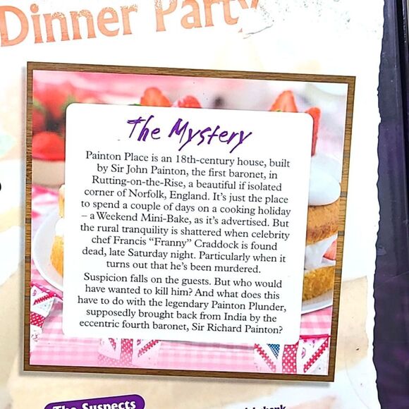 A Mystery Dinner Party Game, A Slice of Murder - Picture 7 of 9